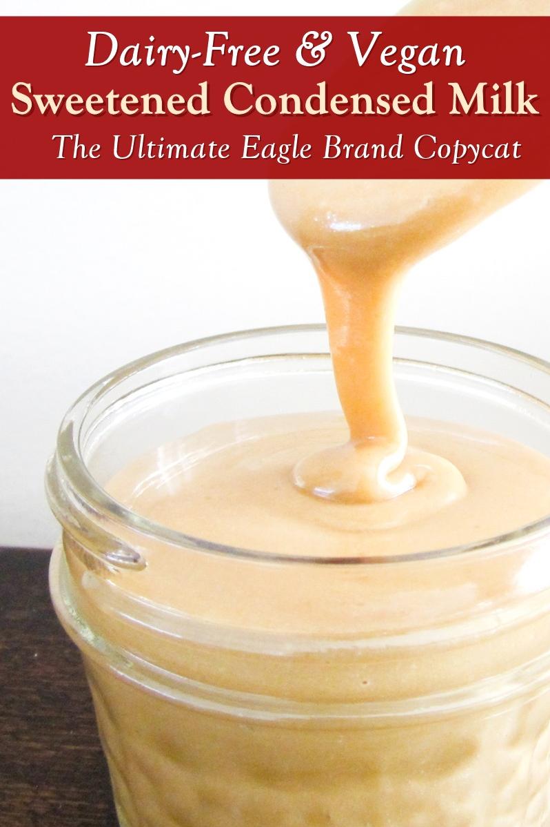  A delicious dairy-free alternative to traditional sweetened condensed milk!