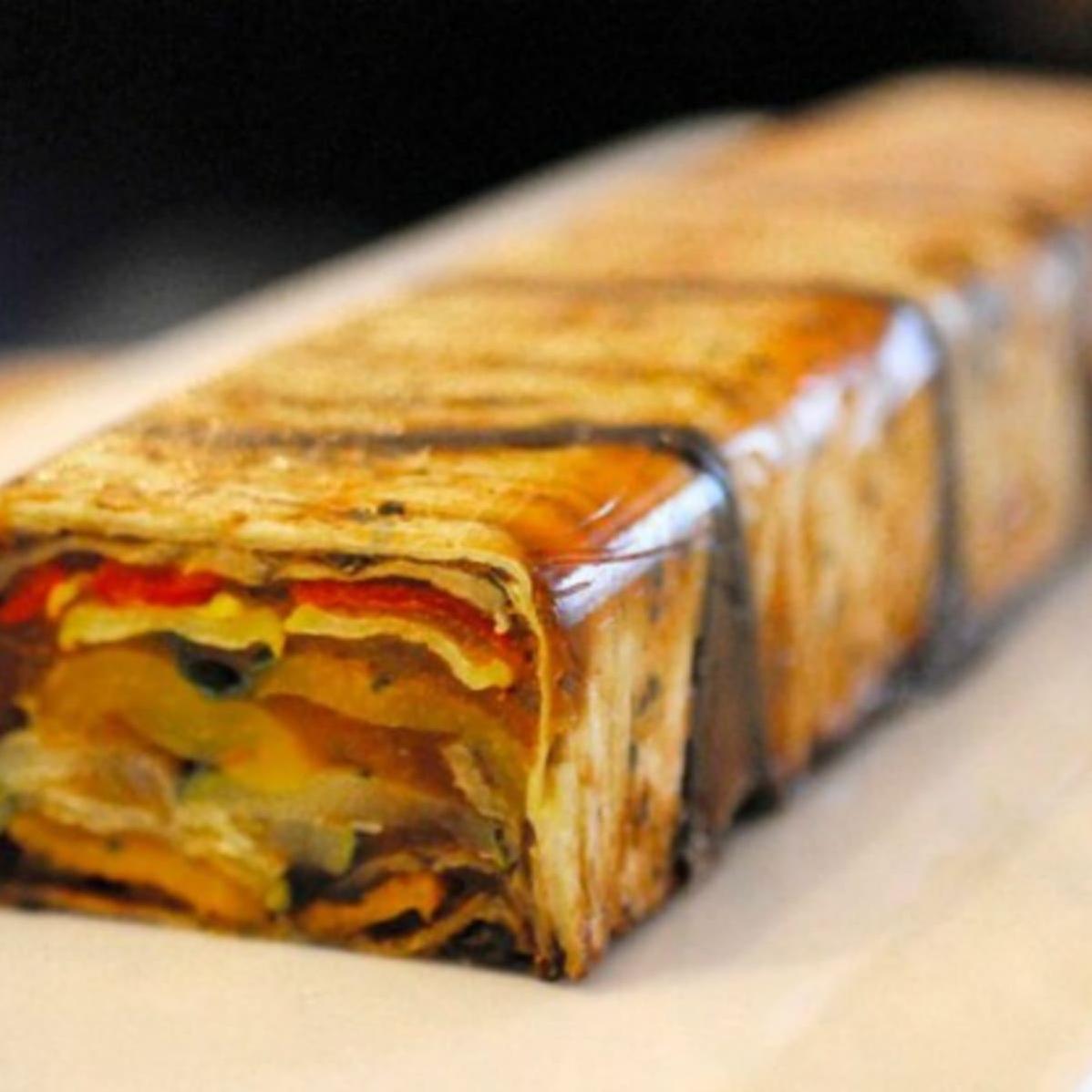  A hearty and colorful vegetarian terrine, perfect for any occasion!
