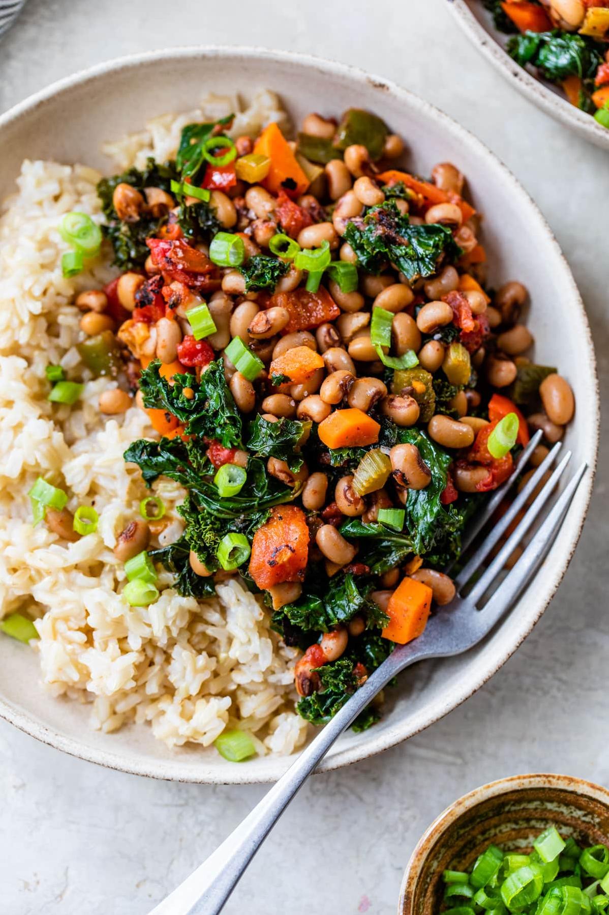  A hearty vegetarian meal that's quick and easy to make