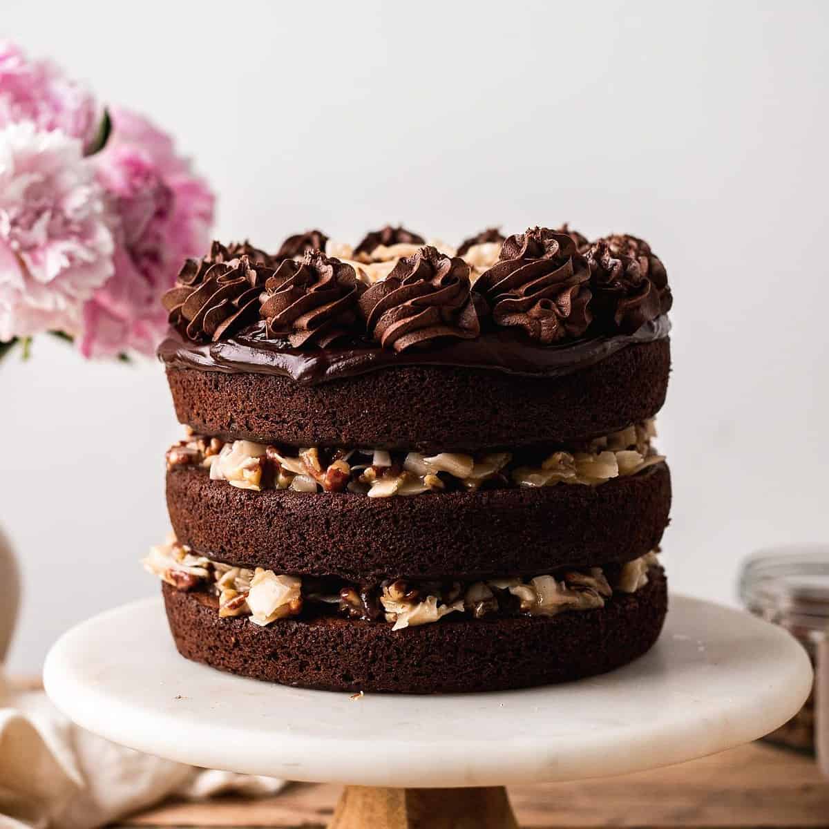  A moist, decadent cake that is sure to satisfy even the most demanding palates.