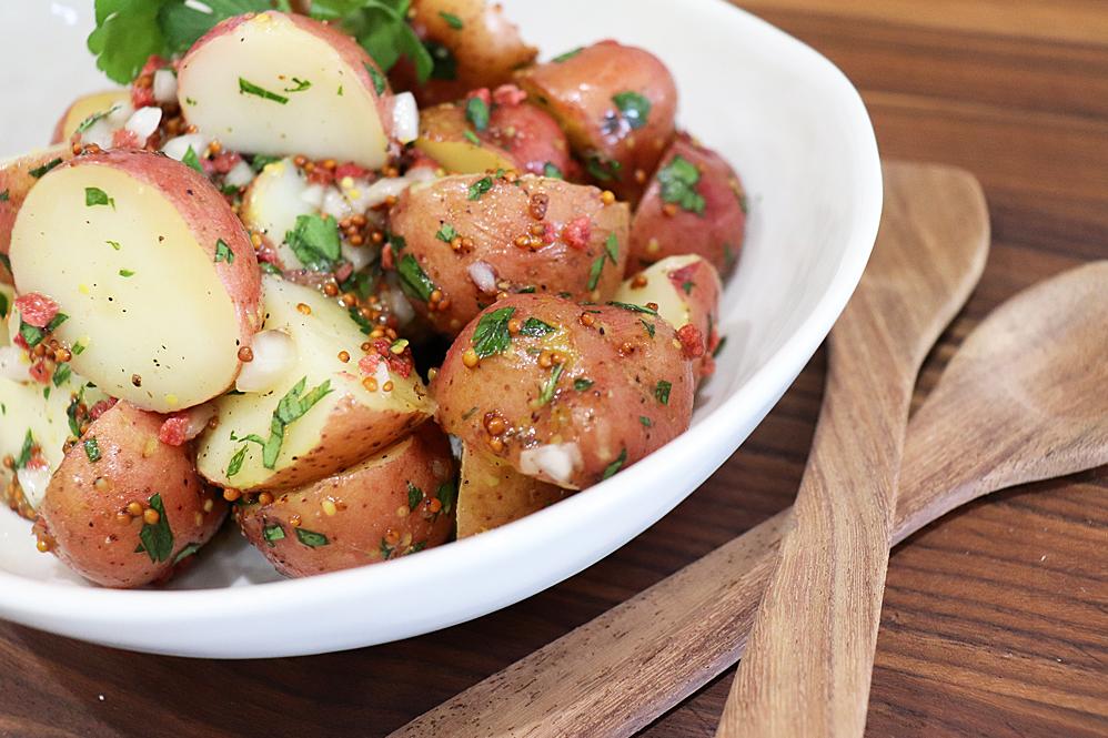  A potato salad that's sure to impress! This dish takes you straight to Germany with every spoonful.