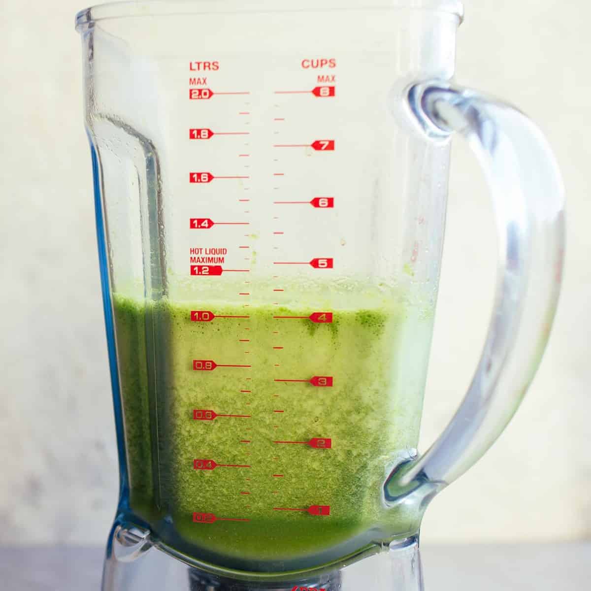  A refreshing and nourishing green mango smoothie to start your day right!