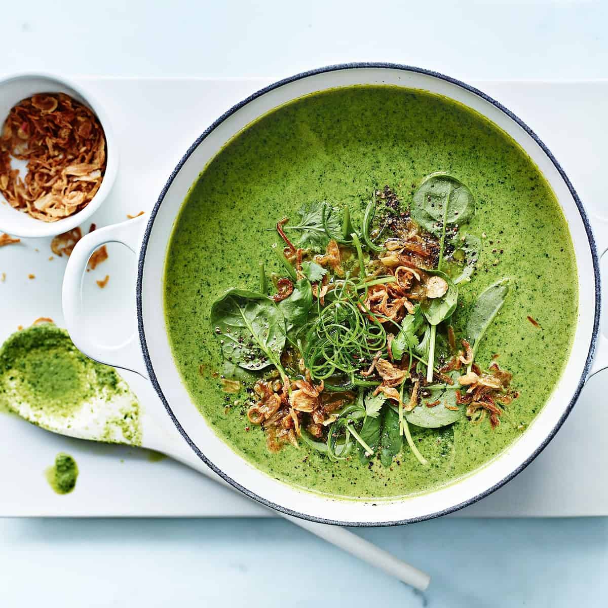  A vegan soup that everyone will love, even meat-eaters.