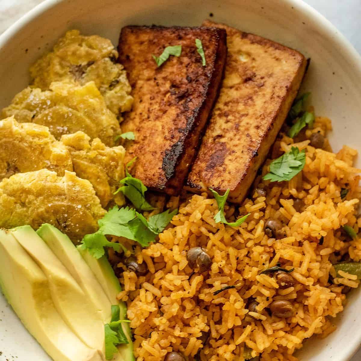  A vegan spin on a classic Puerto Rican dish.