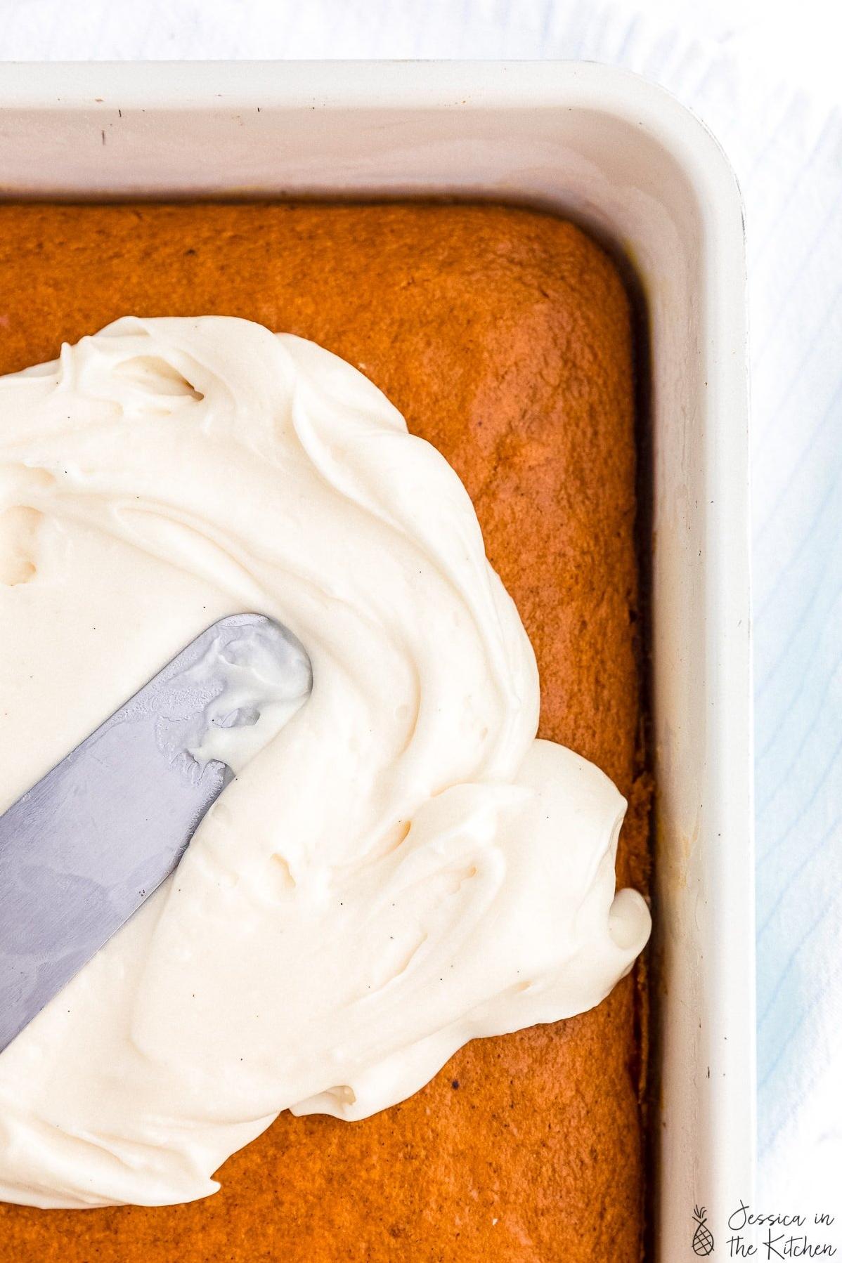  A vegan twist on a classic treat, this frosting is just as satisfying as the original