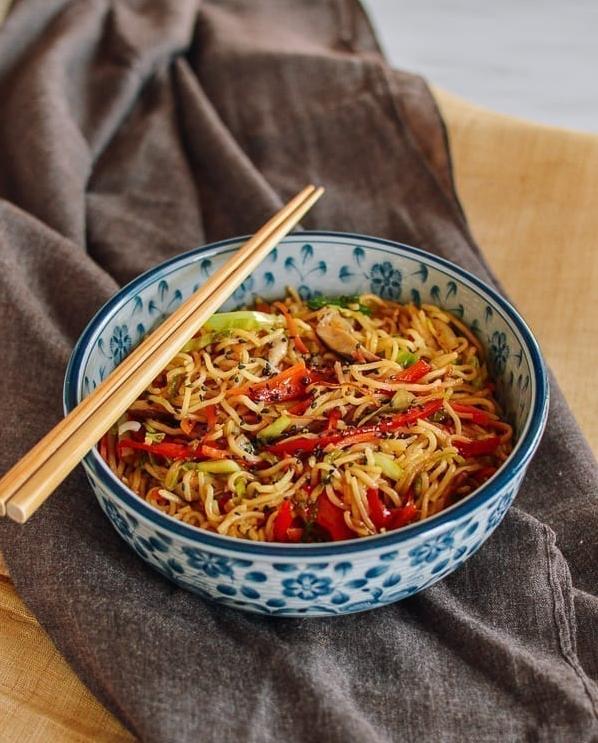  A veggie twist on a Japanese favorite - this Yakisoba recipe will not disappoint!