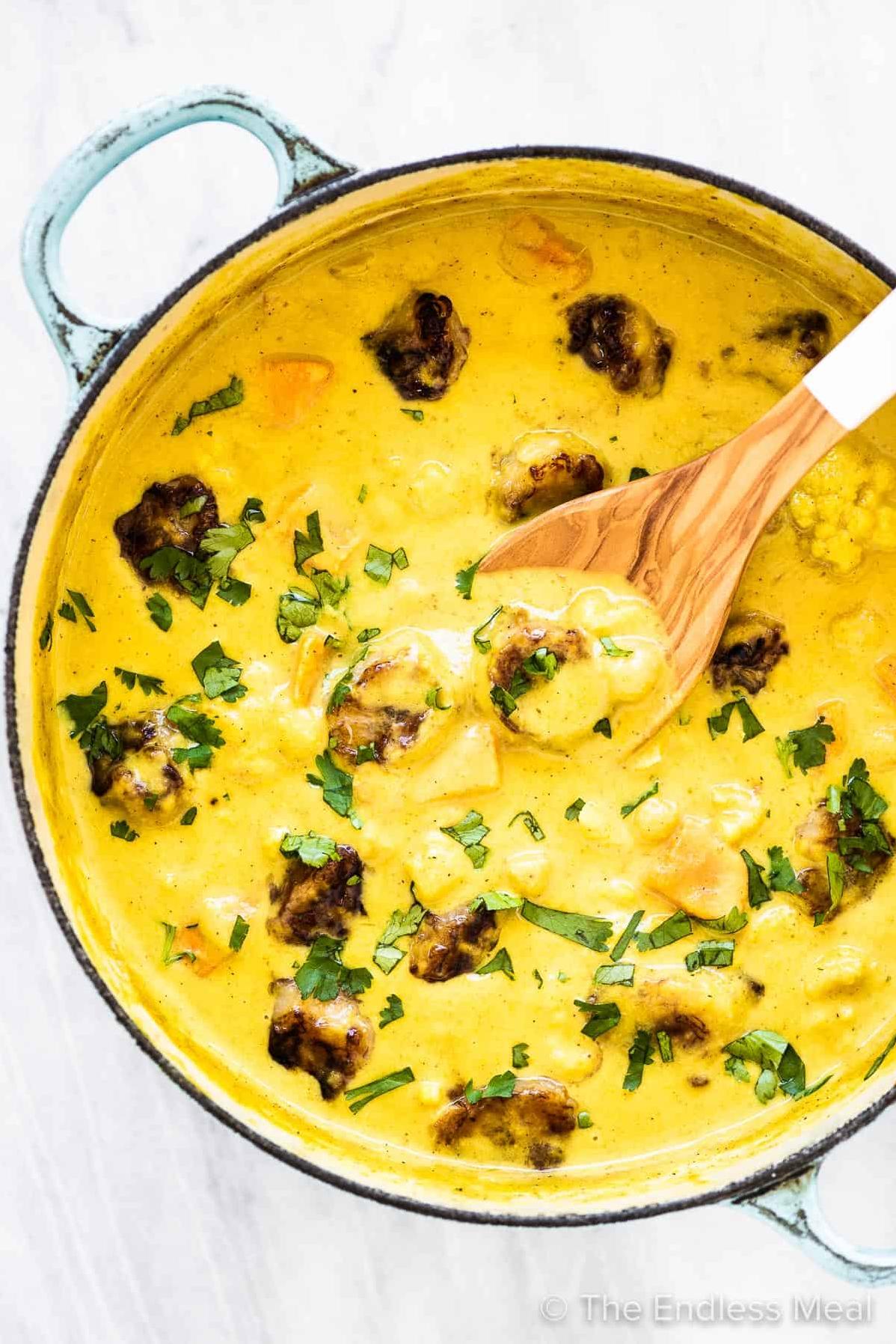  A warm and hearty bowl of banana curry to comfort your soul