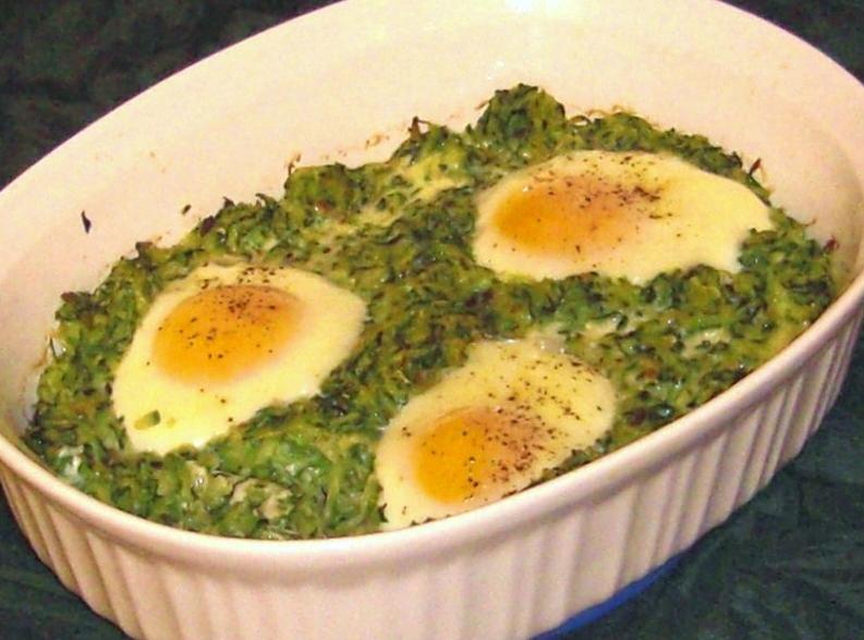  All the goodness of eggs and veggies in one dish.