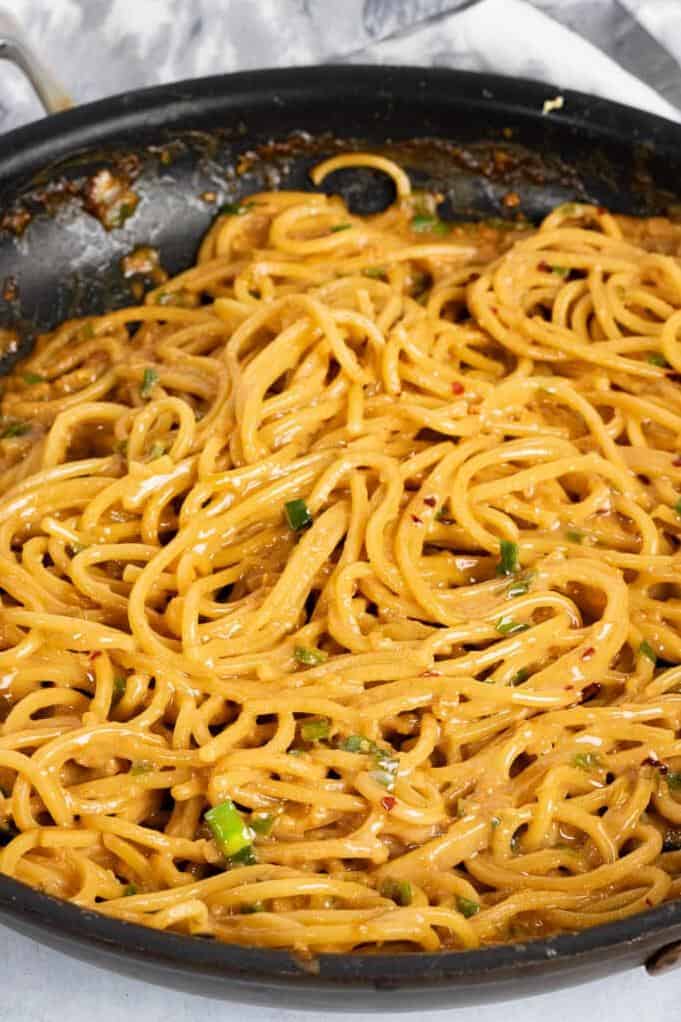  All you need is some chopsticks and an appetite for this delicious Vegan Garlic Asian Noodles.