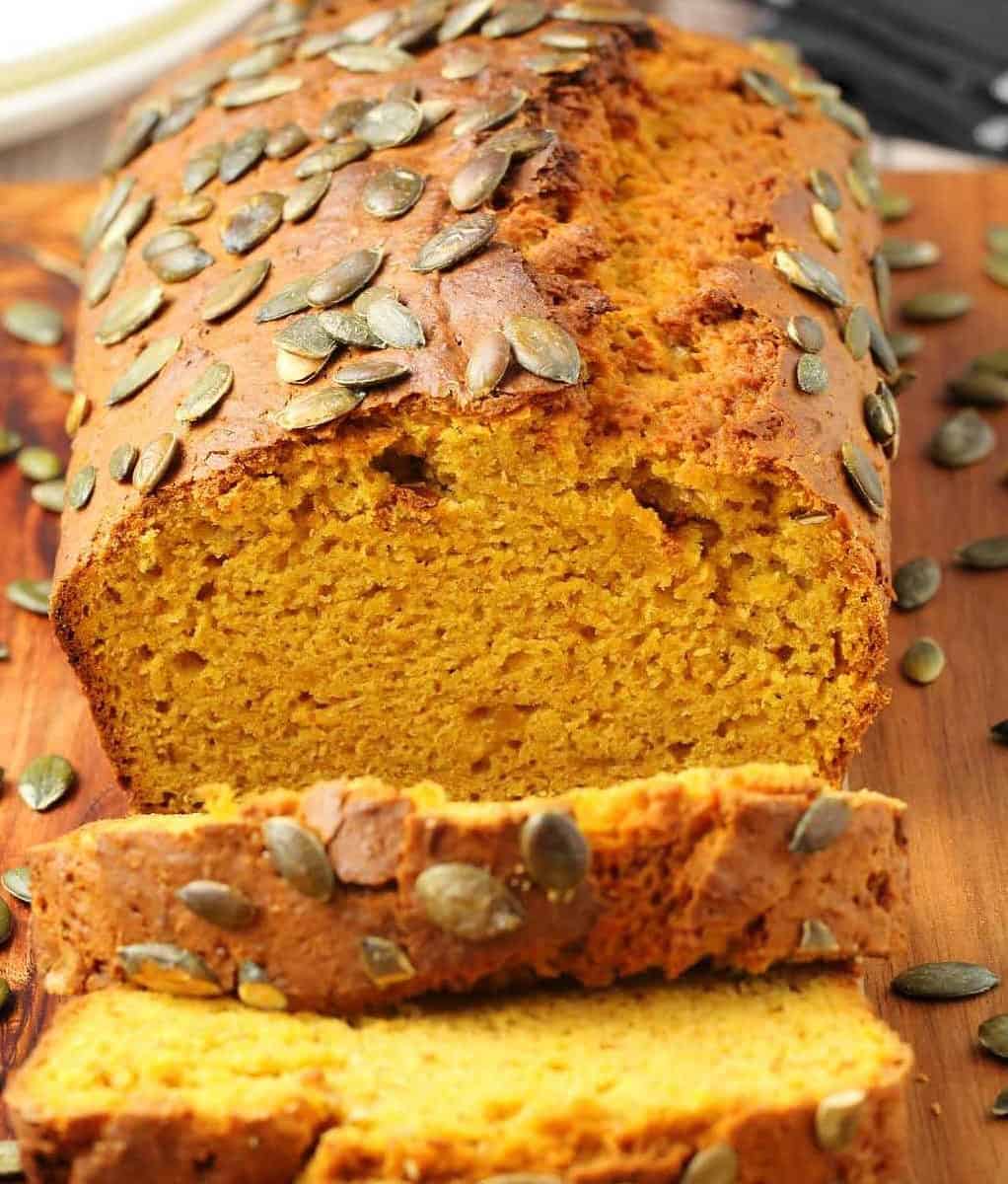  Are you ready for a pumpkin spice overload? Try this bread!