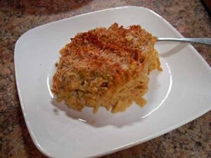 Baked Pasta & Cheese (Vegan)