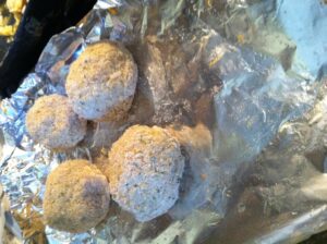 Baked Sweet Potato Arancini (Italian Rice Balls) Vegan