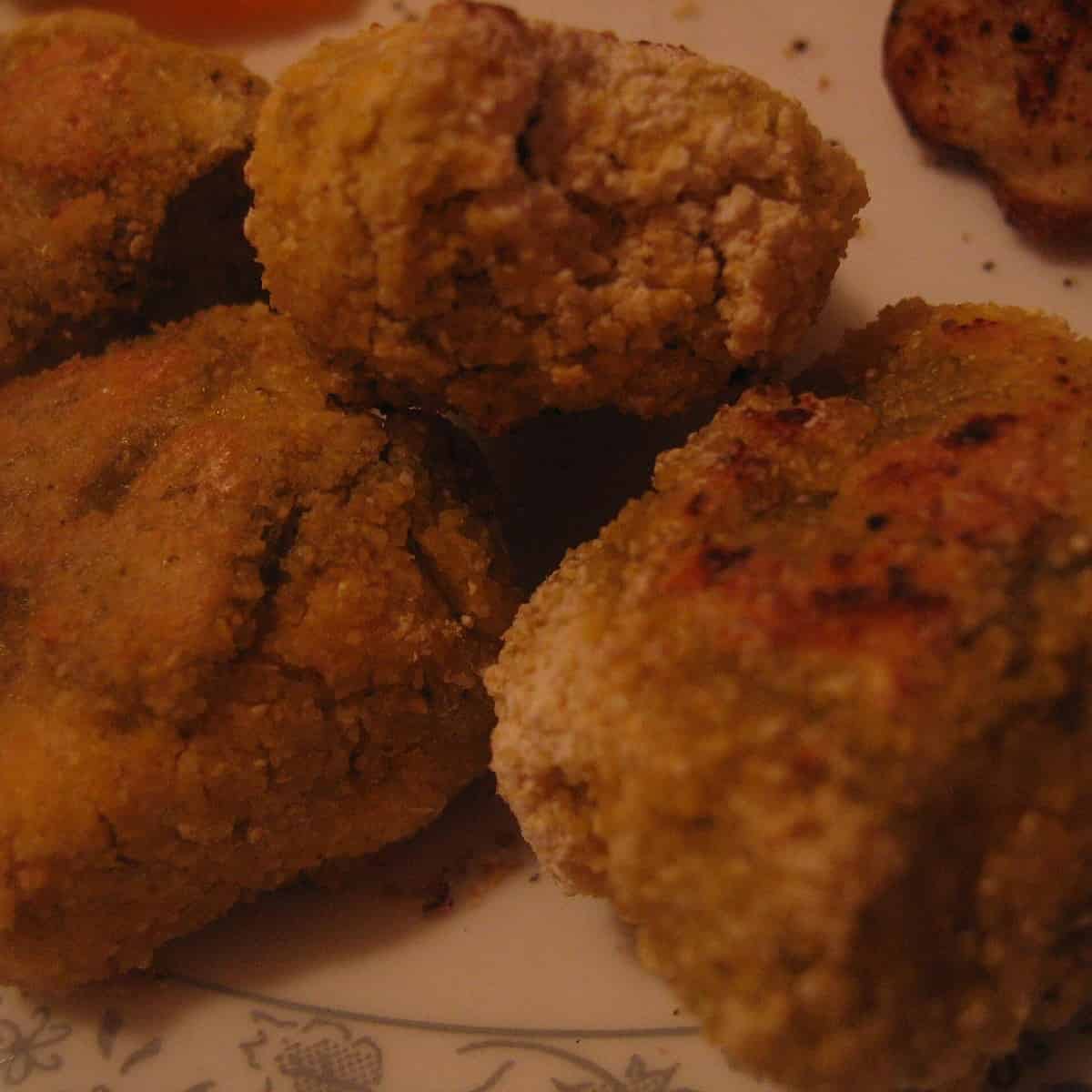 Baked Toficken Nuggets (Vegetarian Chicken Nuggets)