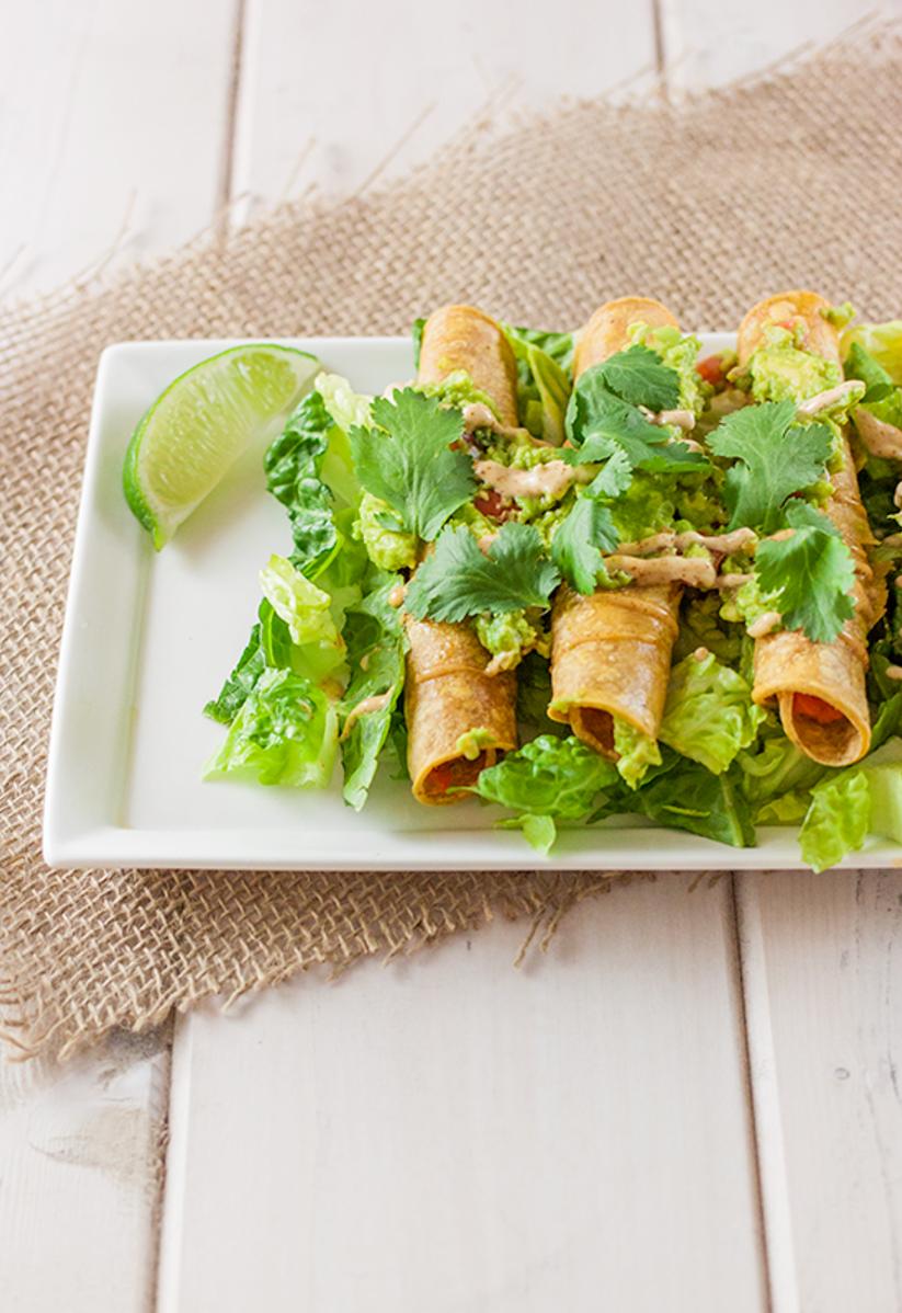  Can you feel the nighttime chill? These taquitos will warm you right up!