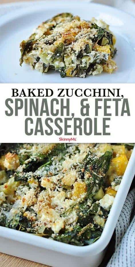  Can't decide between spinach and zucchini? Why not have both