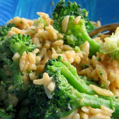 Cheezy Broccoli Orzo(Vegan)