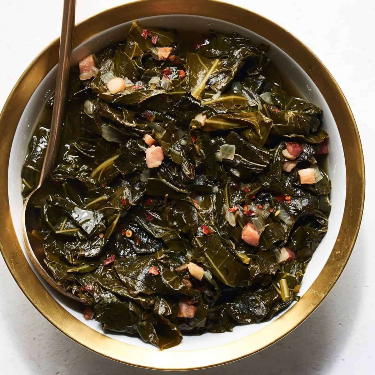  Collard greens are a classic southern dish, but this tangy twist will take it to a whole new level.