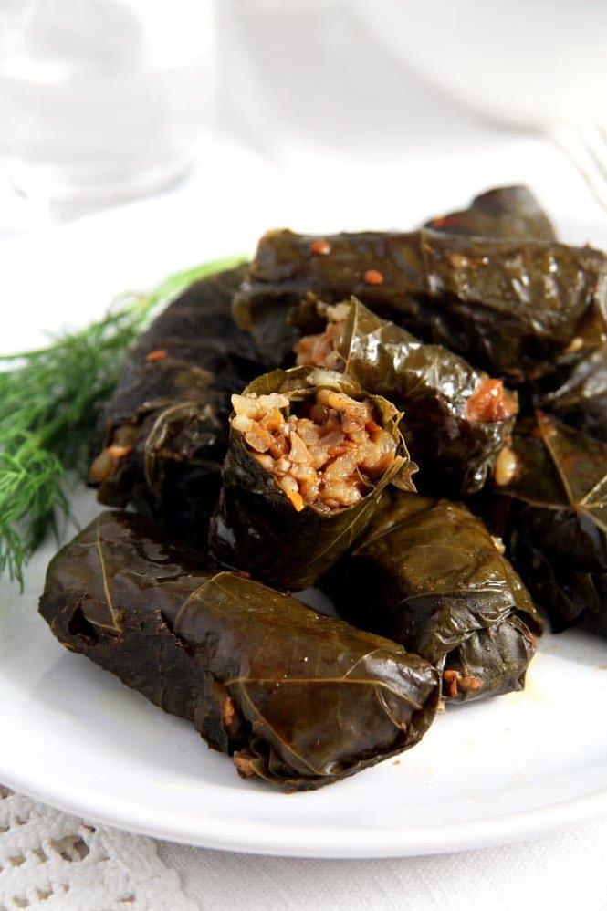  Cooking up a storm in the kitchen with these vegan-friendly dolmas