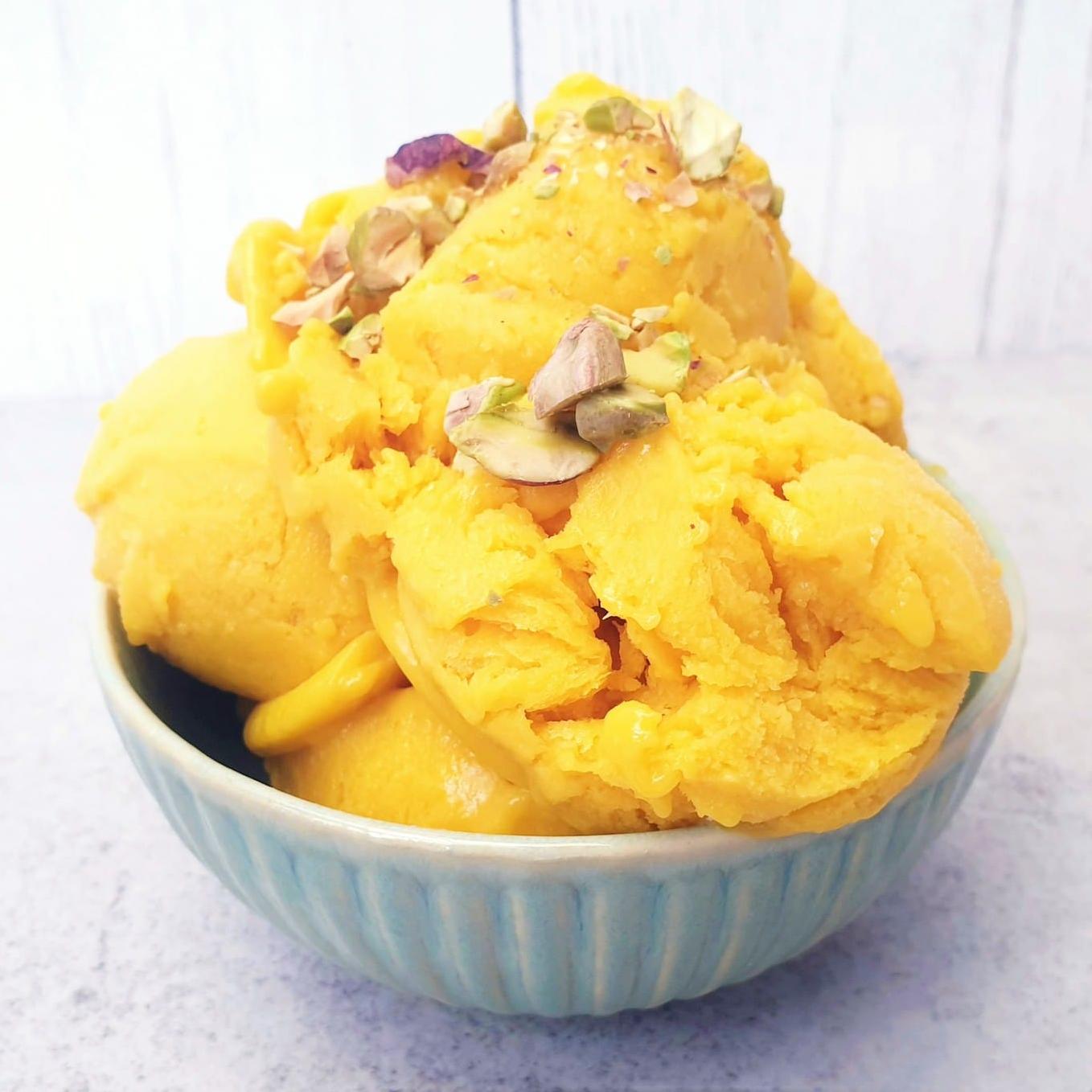  Creamy and delicious, this vegan ice cream is a melt-in-your-mouth treat!