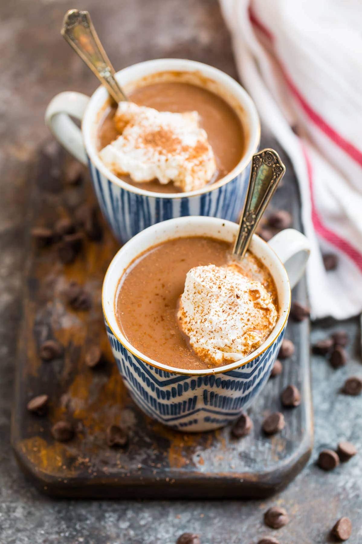  Creamy, frothy, and chocolatey - this hot mocha drink has it all