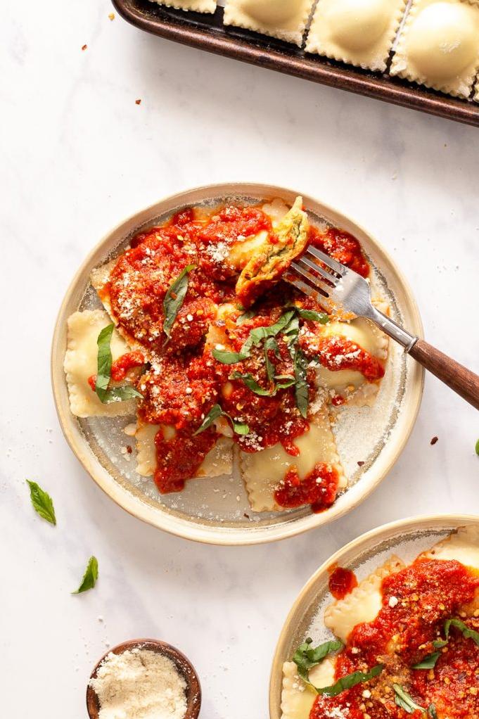  Delicious homemade vegan ravioli, perfect for any occasion!