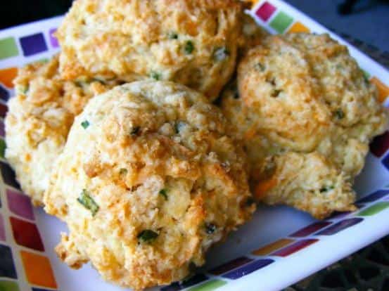  Densely packed with flavor, these biscuits make for a great addition to any brunch spread.