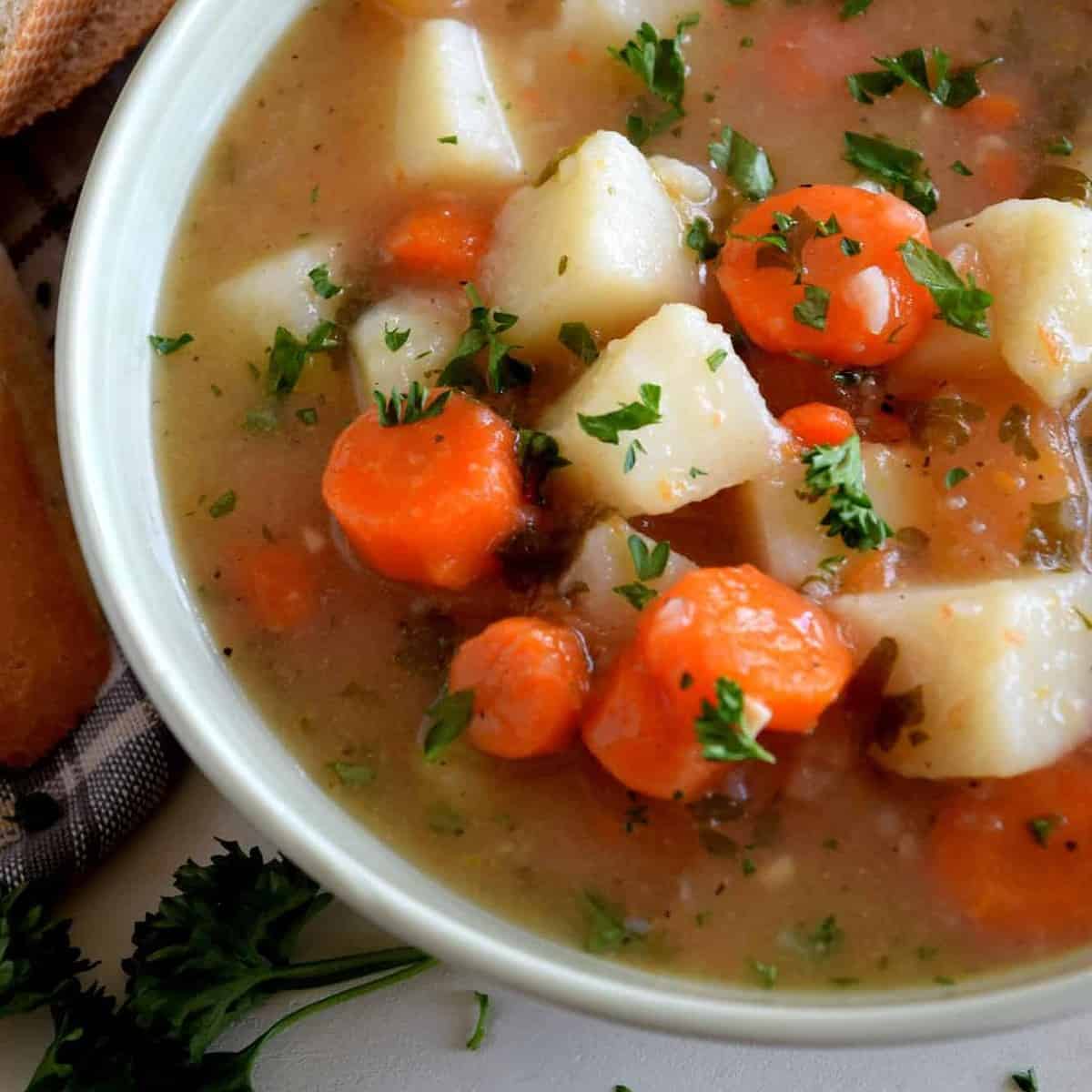  Don't let the name fool you – this soup is anything but poor in taste!
