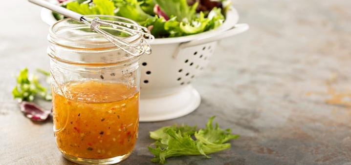  Don't settle for a bland salad. Dress it up with this zesty and savory dressing.