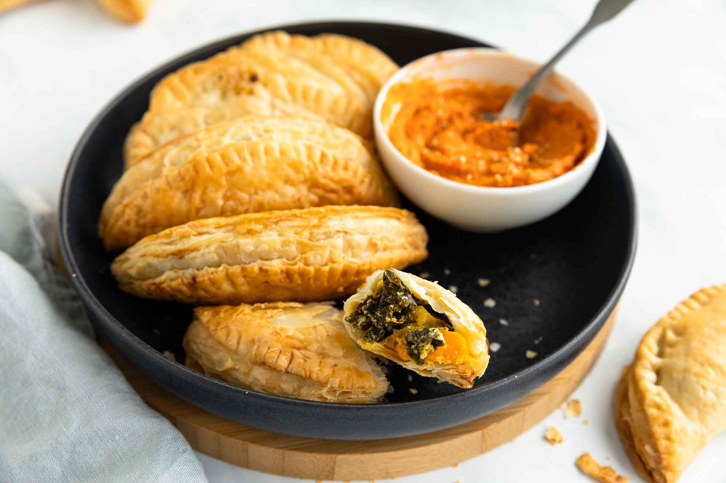  Each bite of these empanadas is bursting with flavorful goodness!