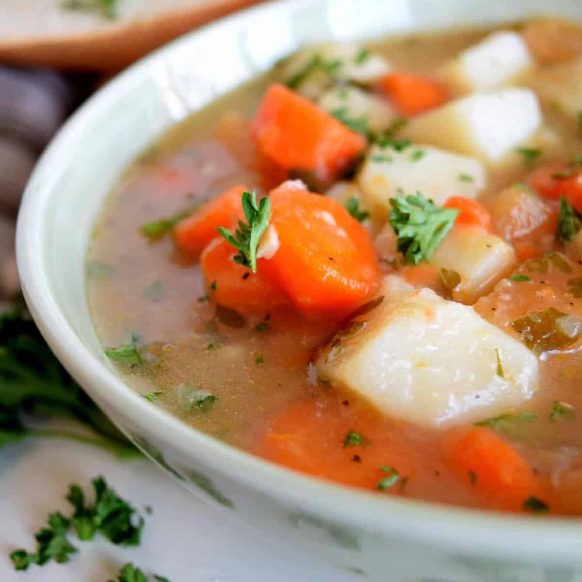  Earthy, rich, and savory, this soup is perfect for a cozy night in.