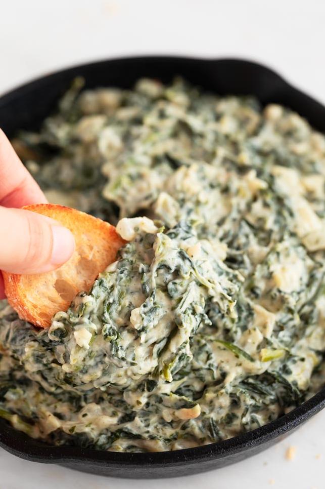 Healthy & Delicious Vegan Spinach Dip Recipe