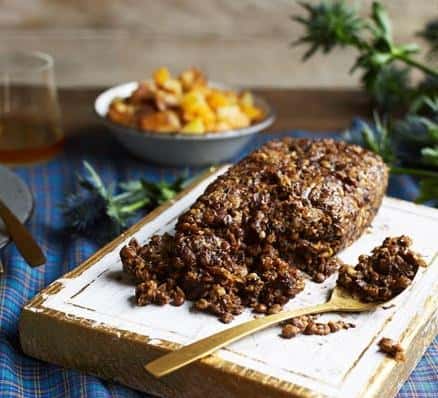  Enjoy a taste of the Scottish highlands with a plant-based twist.