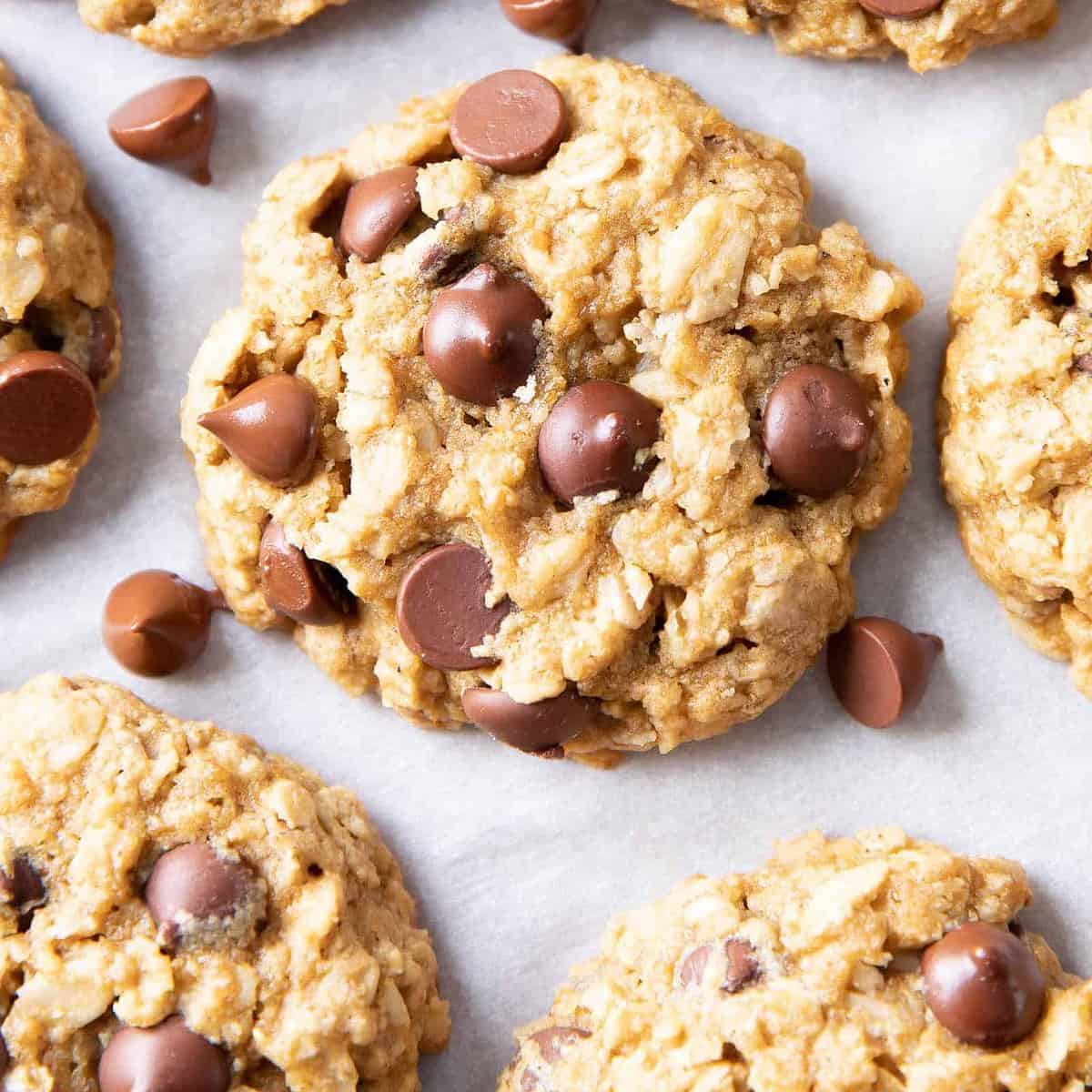 Enjoy a warm, chewy cookie without any gluten or refined sugar.