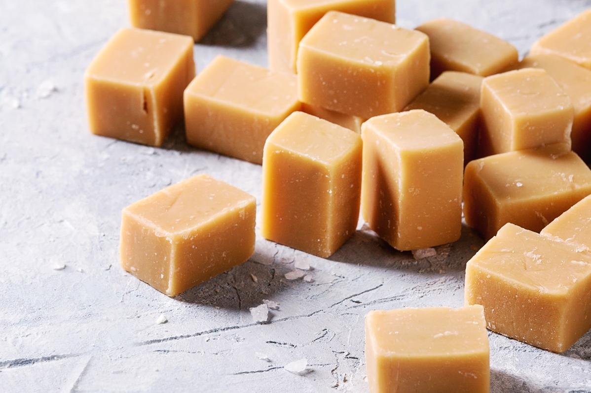  Every little bite contains happiness in the form of silky smooth vegan fudge.