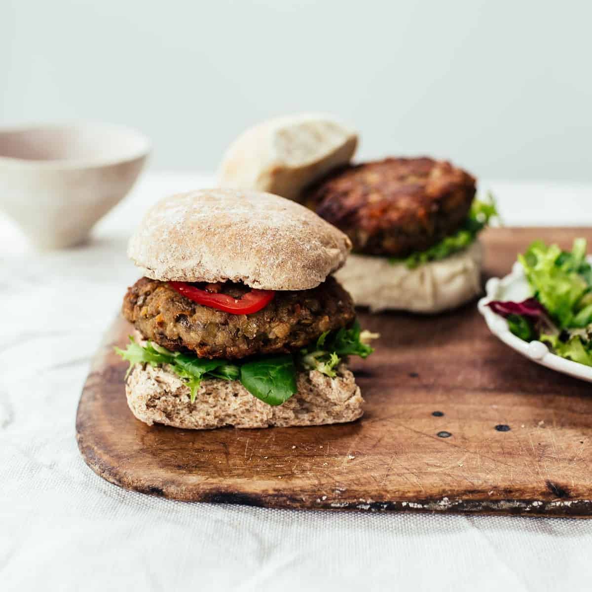  Feasting on these vegan burgers has never been more satisfying.