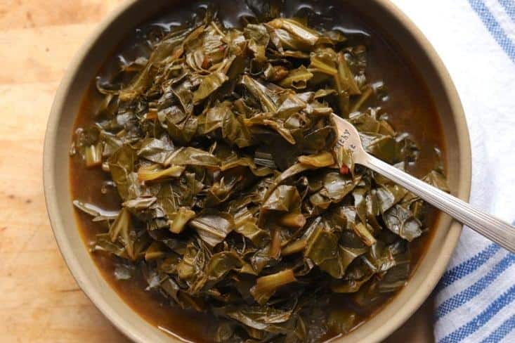  Feeling a little unadventurous in the kitchen? Let these collard greens be your inspiration to try something new.
