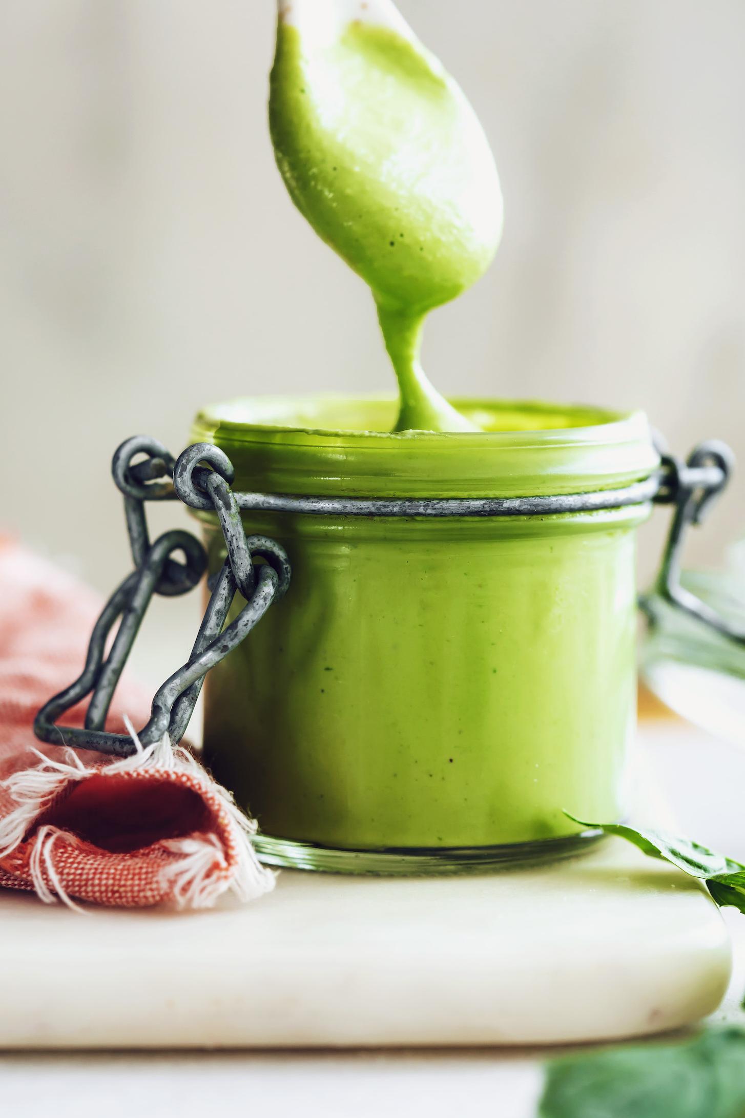  Get ready to add some green magic to your salads with this Green Goddess Dressing recipe!