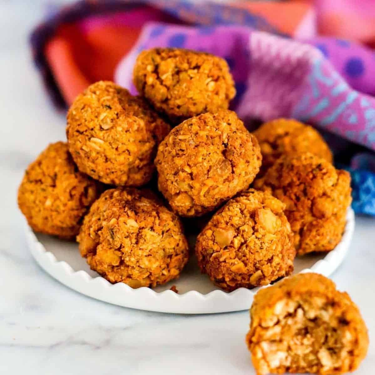  Get ready to roll up your sleeves and make these mouthwatering vegan tofu balls.