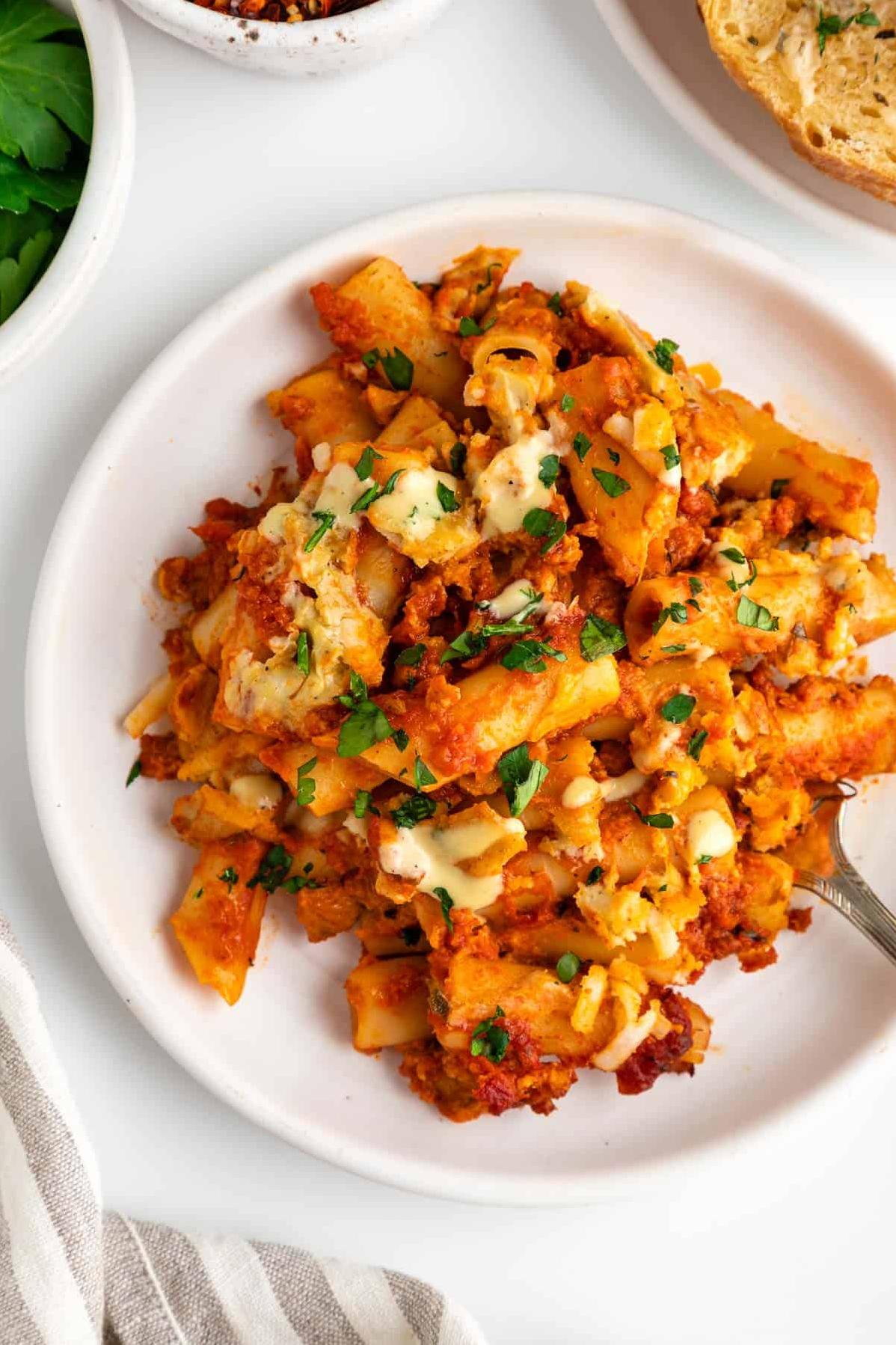  Get ready to sink your teeth into layers of deliciousness with this baked ziti recipe