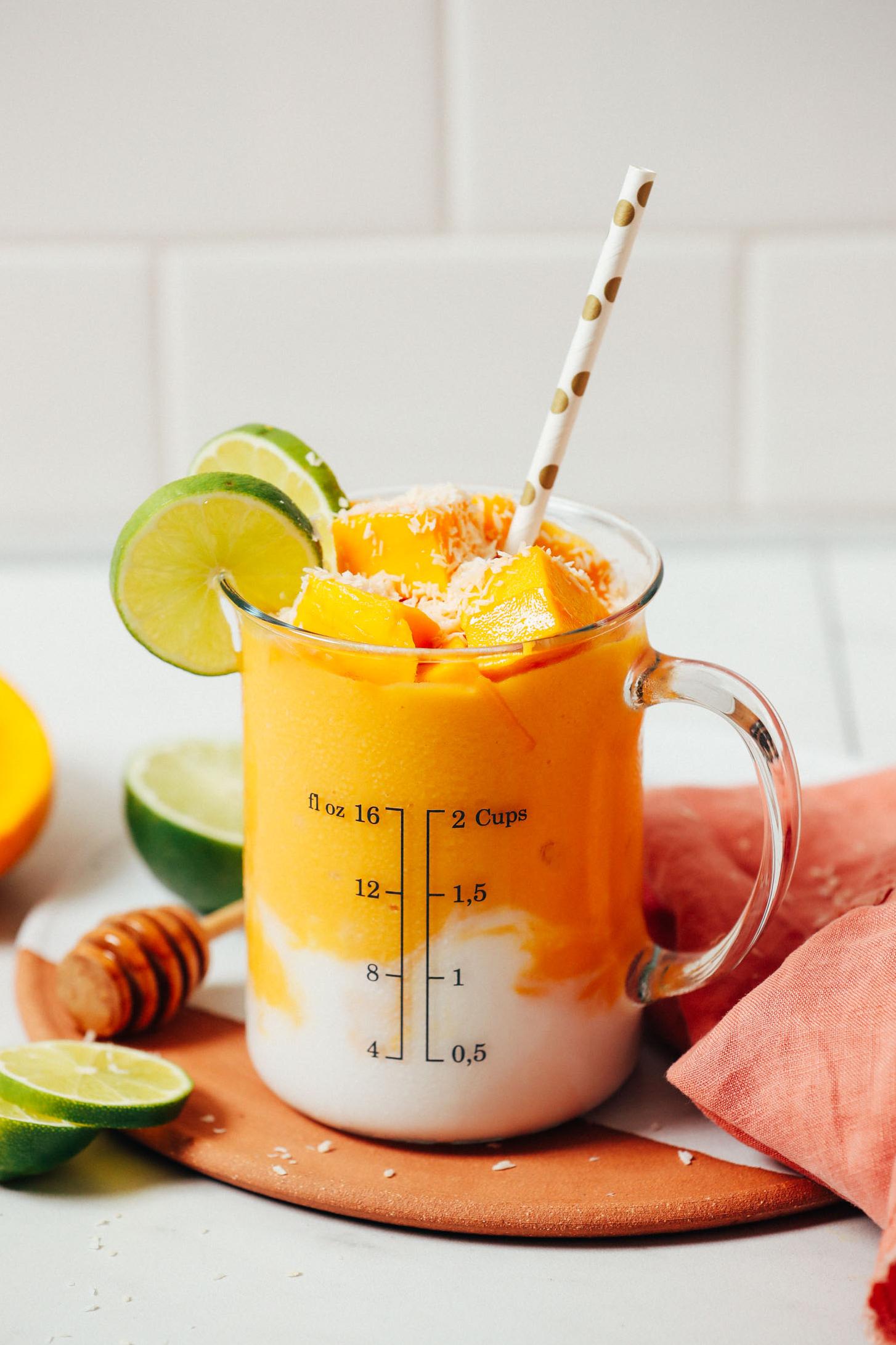  Get ready to taste the tropics with this mango-infused delight.
