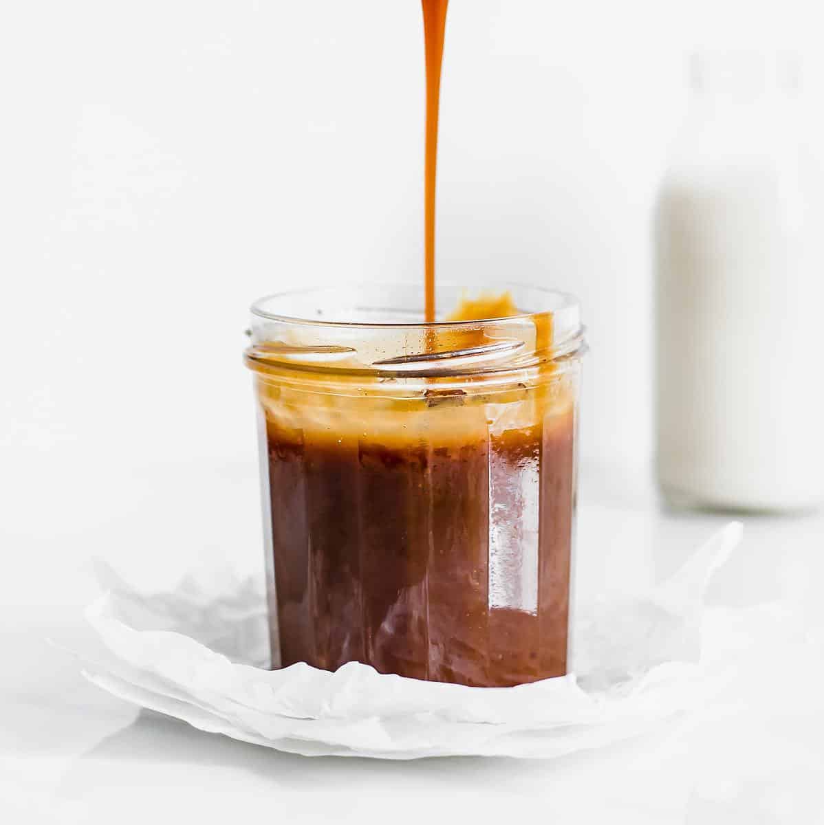  Give your vegan cakes and cupcakes an extra sweet boost with this delicious caramel sauce.