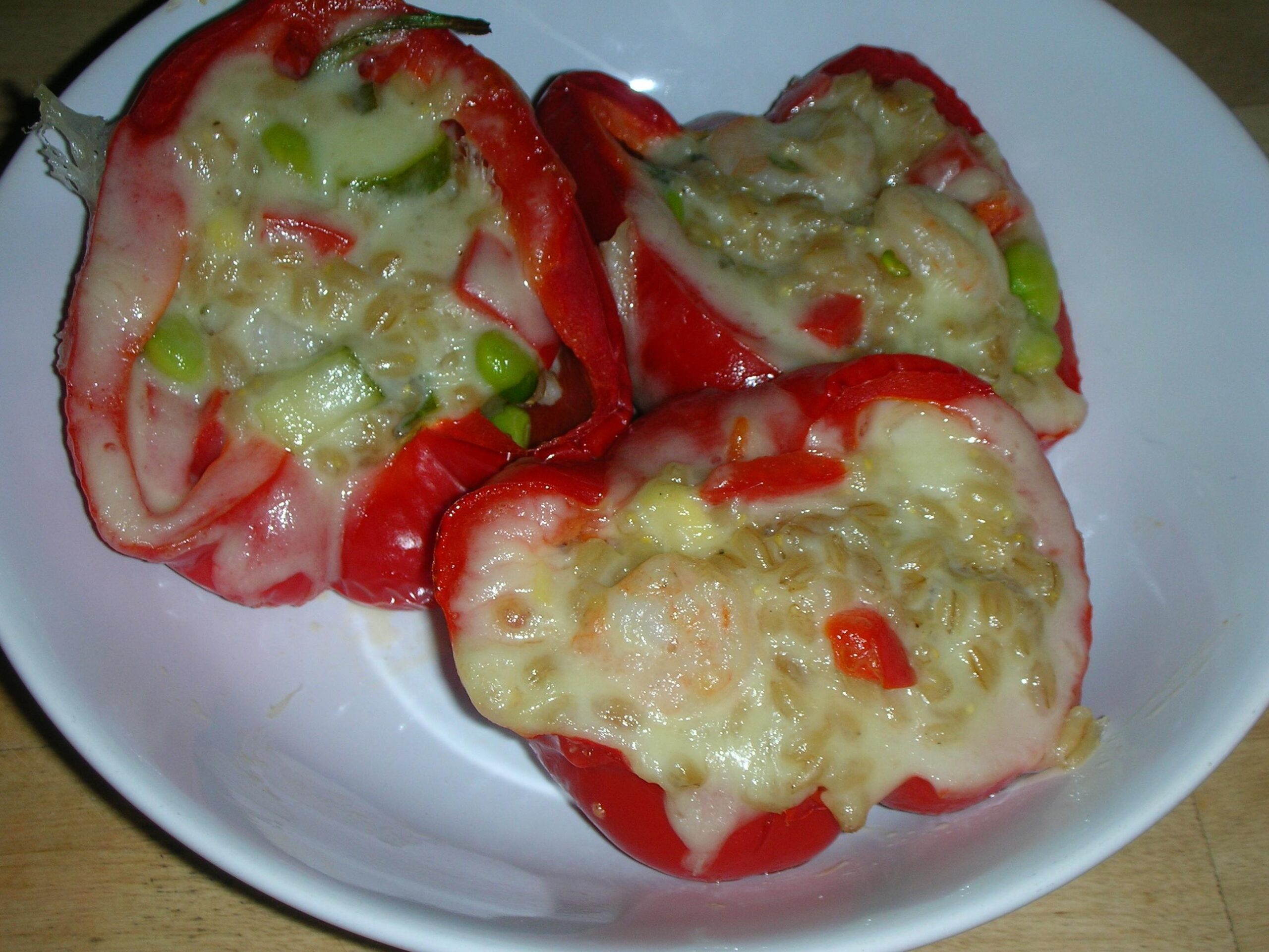  Have a meal that is both satisfying and guilt-free with these vegetarian stuffed bell peppers