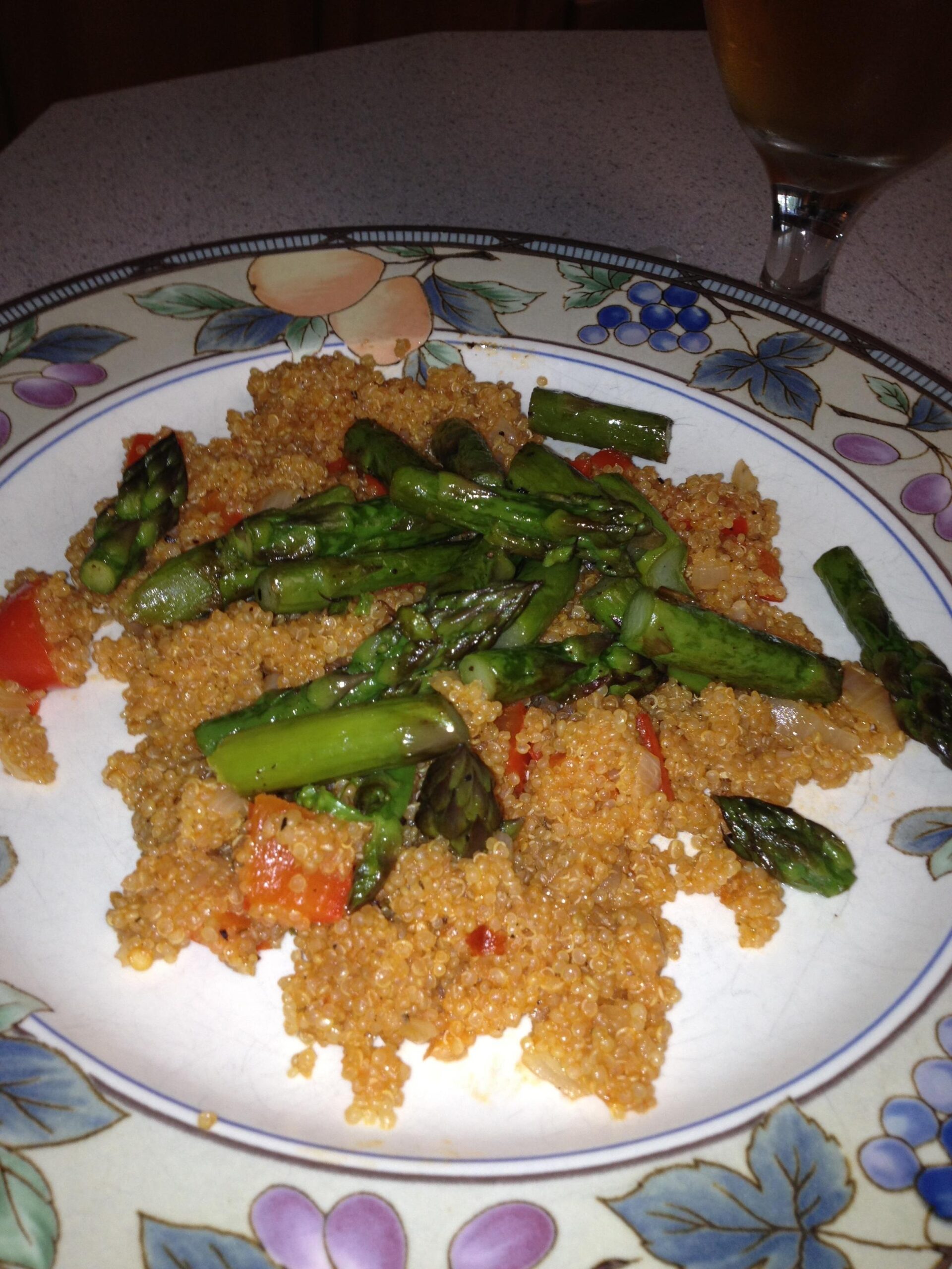 Heavenly Quinoa With Asparagus (Gluten-Free and Vegan)