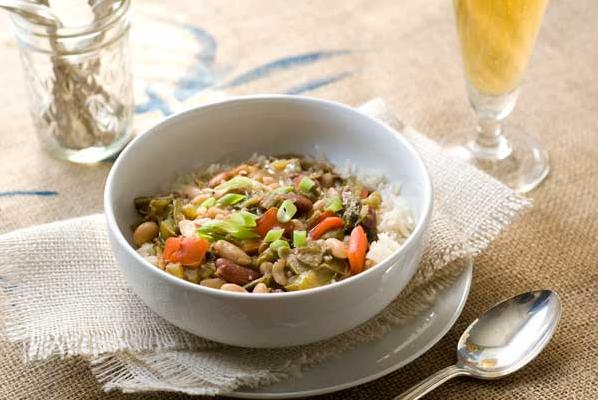  If you're plant-based or gluten-free, this gumbo recipe has all of the traditional flavors and none of the harm.
