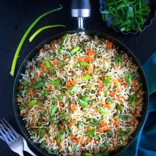 Indian Fried Rice(Vegan)