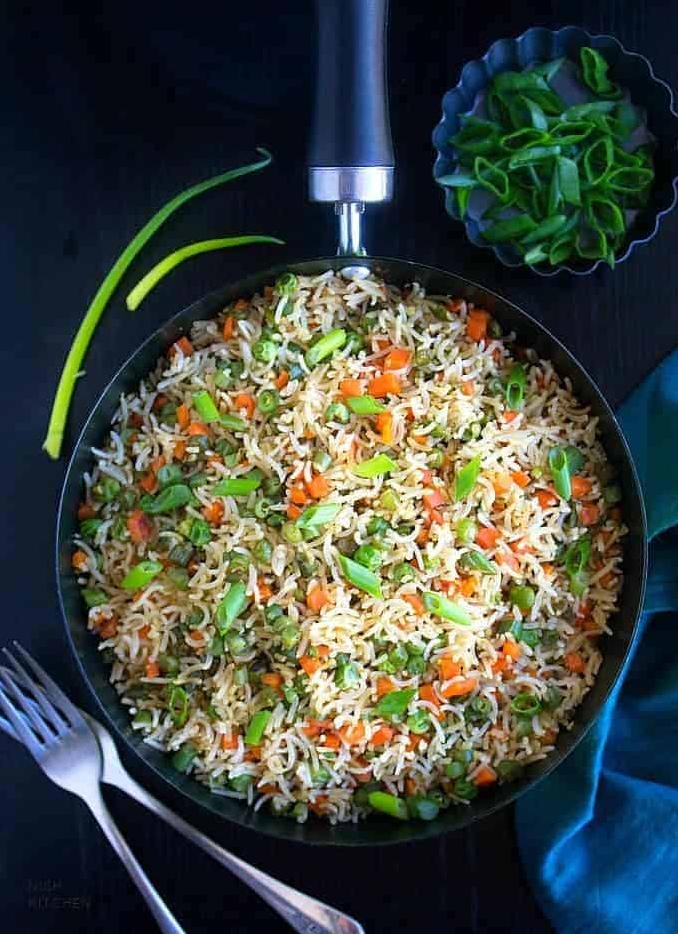 Indian Fried Rice(Vegan)