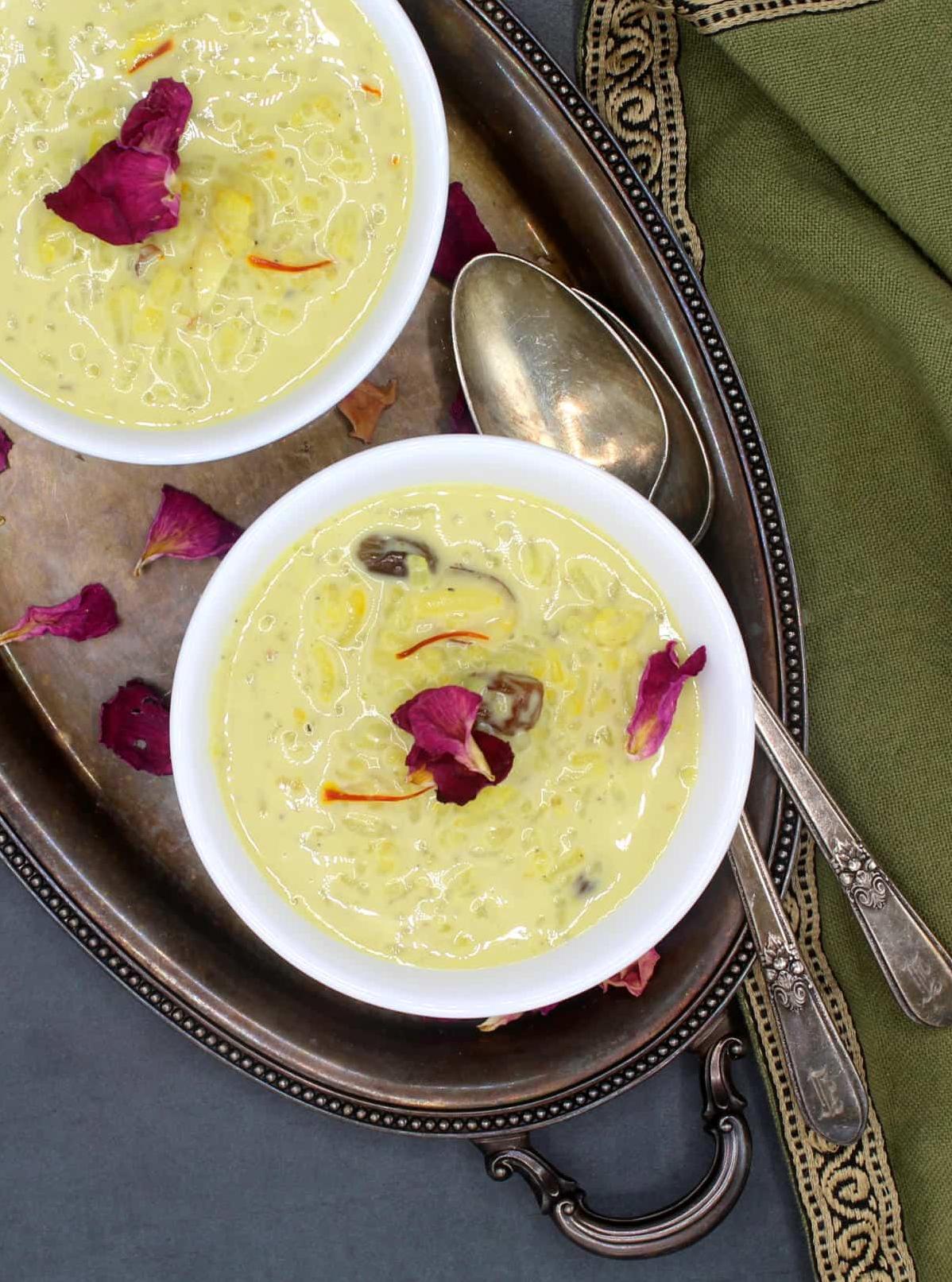  Indulge in a delicious and guilt-free dessert with our vegan Chia Kheer