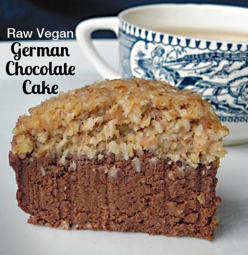  Indulge in the perfect combination of chocolate and coconut with this Raw Vegan German Chocolate Cake.