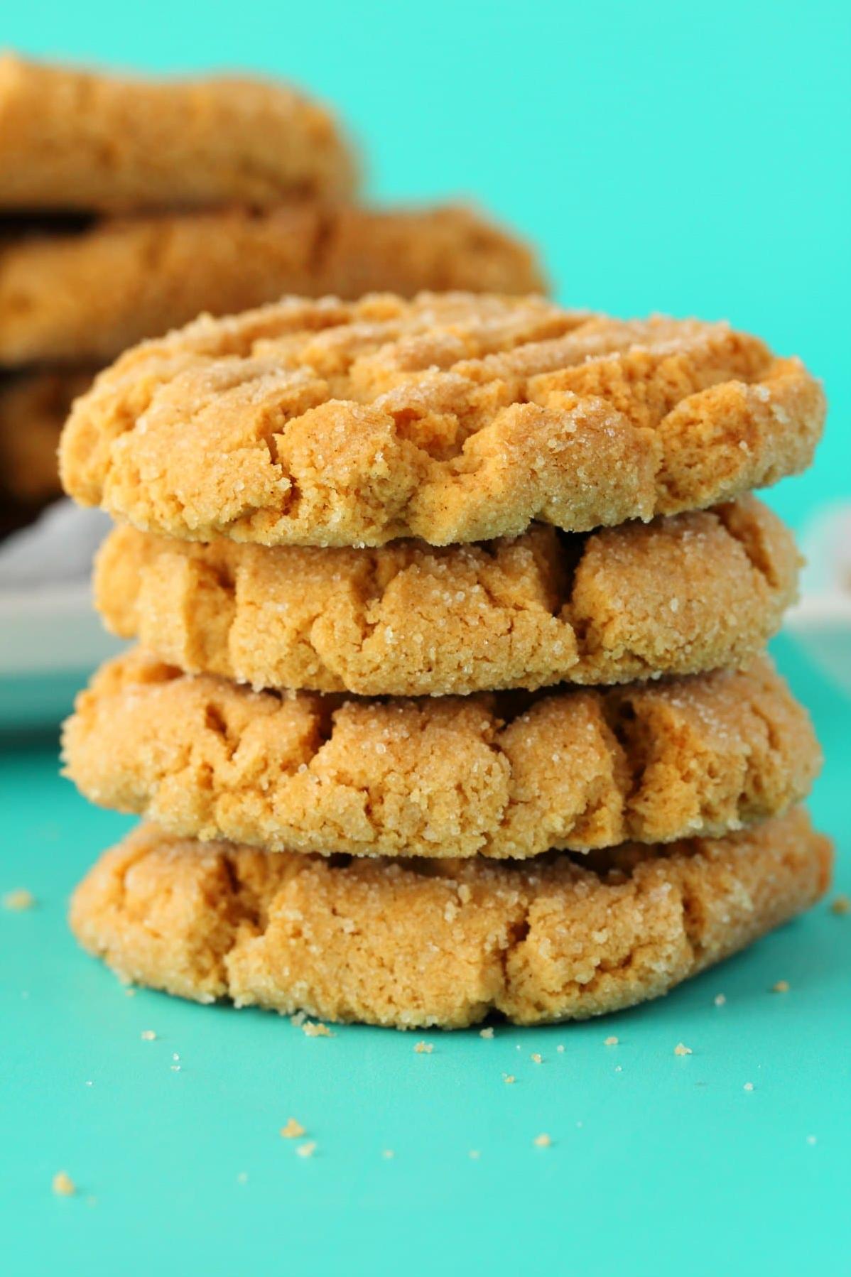 Just one bite and you'll be hooked, craving the nutty, sweet flavors that make this vegan peanut butter cookie recipe so special.