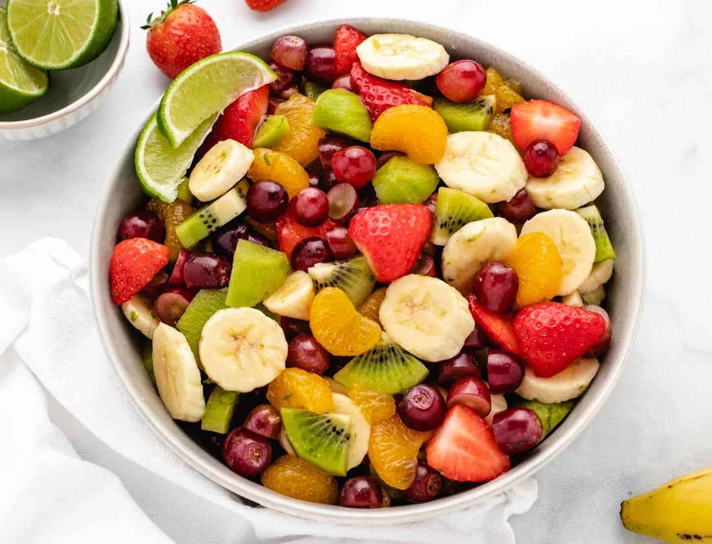  Just one bite of this Palm Springs fruit salad and you'll feel like you're lounging next to a pool.